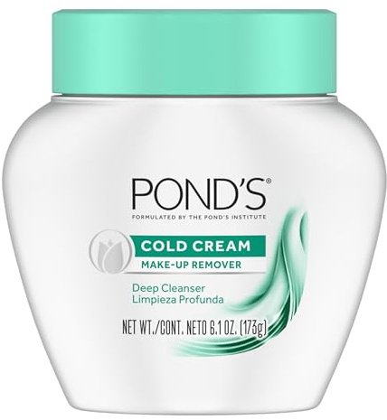 Pond's Cold Cream Cleanser and Make-up Removing 6.1oz (173g) Jar