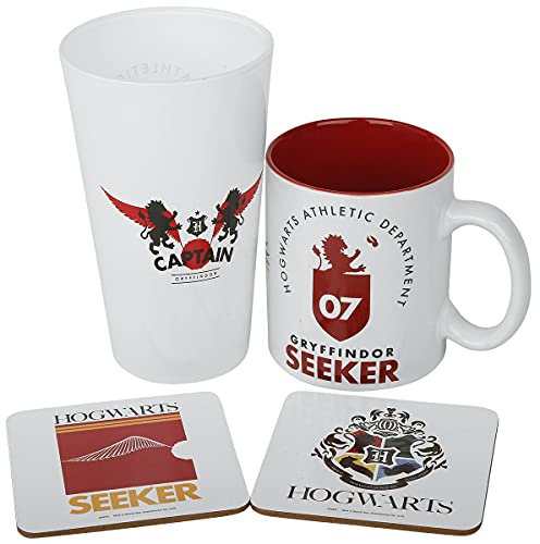 Harry Potter Caja de regalo unisex de cartón multicolor para fanáticos, película de mercancía