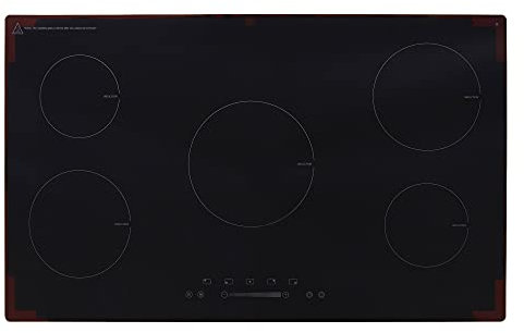 Montpellier INT905 Built-In 90cm 5-Zone Induction Hob – Black