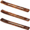 3er Set Räucherstäbchenhalter aus Mango Holz Gagik 26cm lang Braun | Räucherstäbchen Halter asiatisch handgefertigt | Halterung für Raeucherstaebchen als Raucher Zubehör & Asiatische Deko