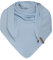 KNIT FACTORY - Liv Dreieckstuch - Tuch Schal für Damen - Weiches Musselintuch - Für Frühling und Sommer - 100% Bio-Baumwolle - Indigo