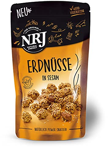 ERDNUSSKERNE geröstet von Sesam von NRJ, 150g