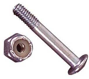 Charlsten KICKERSCHRAUBEN + Mutter FÜR 16 MM STANGEN - 22 STÜCK Komplettset
