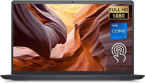 DELL Inspiron 15 3530 Laptop, 15.6 FHD Touchscreen, Intel Core i7-1355U Processor, 32GB DDR4 RAM, 2TB PCIe SSD, Webcam, HDMI, Bluetooth, Wi-Fi 6, Windows 11 Home, Black