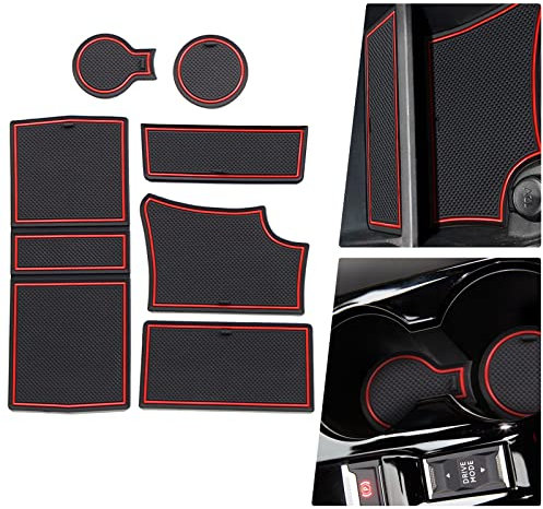 BIBIBO Tapis en Caoutchouc antidérapant Compatible avec Peugeot 208 e-208 / Peugeot 2008 e-2008 2020-2025 (Transmission Automatique), Tapis de Voiture en Caoutchouc, Accessoires de Tapis de Voiture
