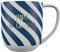 DRAEGER PARIS 1886 - Taza de Cerámica Mensaje Papá te Quiero - Diseño Elegante y Chic, 320 ml - Ilustraciones Geométricas con Detalles en Oro - Ideal para Decoración - Apta Lavavajillas