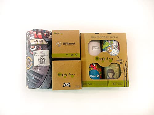 BPlanet Kennenlernpaket - Happy Collection | Nachhaltiges Bambus-Klopapier