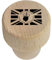 19mm 'King Charles Coronation Union Jack Flag' Wooden Bottle Stopper/Cork (BS00025144)