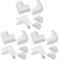 Raccords à Clipser pour D-Line goulotte moulure Maxi | Joindre Plusieurs goulottes de 50x25mm | Multipack de 5 pièces raccords de goulotte électrique | Blanc (Lot de 3)