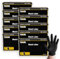 ABENA THOR Latexhandschuhe (S), 1000 Stück – Einmalhandschuhe Schwarz, handschuhe einweg, puderfrei – Einweghandschuhe & küchenhandschuhe für Putzen, Grillen & Werkstatt – Größen S, M, L, XL