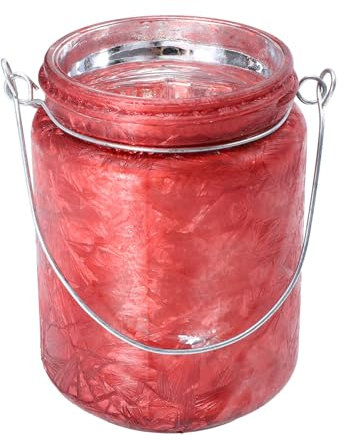 Didiseaon 1pc Delicate Christmas Glass Candleholder Festive Xmas Decor for Home Glass Beautiful Holiday Centerpiece for Warm Atmosphere