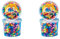 Hama Perlen 8571 Bügelperlen Dose mit ca. 600 bunten Maxi Bastelperlen mit Durchmesser 10 mm im Pastellmix, kreativer Bastelspaß für Groß und Klein (Packung mit 2)
