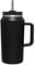 HaoYiShang Stanley Cup Travel Mugs Stainless Steel Vacuum Insulated Tumbler Mug with Lid and Straw for Water, Iced Tea or Coffee, Smoothie and More, 64 oz Black