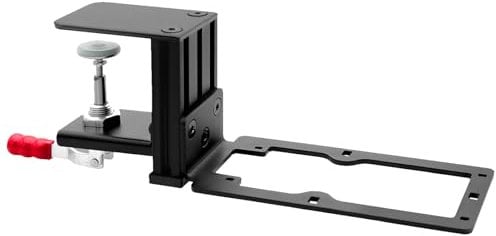 WELLMETE Mount Holder Compatible With Turtle Beach VelocityOne Flightstick, Heavy Duty Metal Bracket for Controller Joystick for Xbox Series X/S, One, Windows, Black