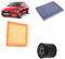 Kit tagliando 3 filtri per Ford Fiesta VII 1.0 Ecoboost 2017+