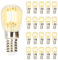 GBLY 20er pack LED E14 Glühbirne: ST25 Warmweiss Lampe Vintage Leuchtmittel 4W 2700K Edison Glühlampe Retro Filament Birnen Bulb Energiesparlampe für Haus Café Bar nicht Dimmbar