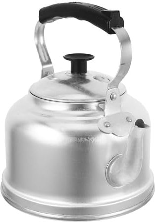 Hoement Hervidor De Agua De Aluminio Antiguo Hervidor De Agua Hervidor De Agua Caldera De Agua De Uso Diario Hervidor De Cocina Hervidor De Té Hervidor De Agua Con Mango Hervidor De