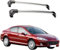 FahrradträGer fur Peugeot 407 Limousine 2004 2005 2006 2007 2008, RelingträGer Offene Seitenschiene Aluminium FahrradträGer Dachboxen Oder Als Skihalter.