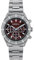 Breil Uhr Herren B 12 H Ziffernblatt BRAUN Bewegung Chrono Quartz e Bracelet Stahl Silber TW2072
