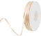 woric 91 m Schleifenband Gold, 3 mm Geschenkband Gold Satinband Champagner Goldenes Band Dekoband für Geschenkverpackung Basteln Ostern Jahrestag Geburtstag Hochzeit Deko