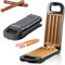 Mixtric Elektrischer Churro-Maker, 850 W Antihaft-Dessert-Snack-Maschine, Machen Sie 4 Churros in Ca. 10 Minuten, Frische, Gesunde Donuts, Ohne Öl, Einfache Reinigung,Schwarz