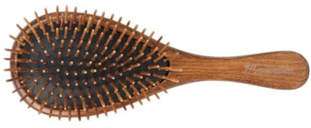 BELLIFFY Holzkamm Für Haare Entwirrungskamm Aus Holz Paddelkamm Für Friseur Airbag-haarkamm Ergonomischer Griff Runde Kammzähne Für Massage