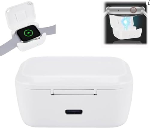 Tragbare Kabellose Ladebank Compatible with Watch Schnellaufladung,Schlüsselanhänger Smartwatch Ladegerät Reise Power Accessoire,Magnetische Reiseladung Für 9/8/7/6/5/4/3/2/1/Se