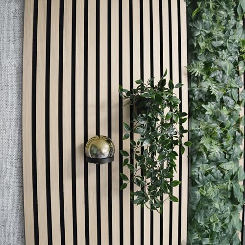 Pflanzenhalter [Ring] ohne Bohren - für IKEA Fejka Trockenpflanze (Vertikale Paneele, Für 9 cm)