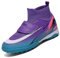VTASQ Boys Football Boots Kids Astro Turf Trainers Firm Ground Soccer Athletics Training Sport Shoes Teenager Football Shoes Profession Competition Outdoor Sneakers Purple UK5