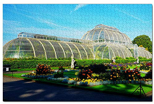 UK England Royal Botanic Gardens Kew Richmond-upon-Thames Jigsaw Puzzle for Adults 200 Piece Travel Gift Souvenir 35x25CM