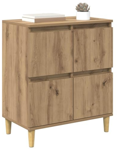vidaXL Sideboard Artisan-Eiche 60 x 35 x 70 cm Holzwerkstoff