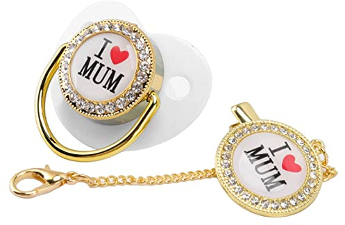 SPYMINNPOO Weicher und Leichter Schnuller mit Integriertem Design, Geeignet für Babys von 6 Bis 18 Monaten (WHITE)
