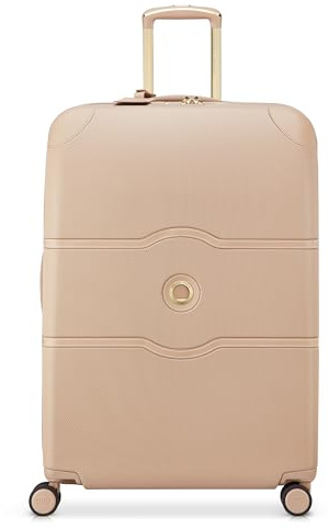 DELSEY Paris – Chatelet Air 2.0 – Limitierte Edition – Hartschalenkoffer 76 cm x 52 cm x 34 cm – 115 l – Größe XL – Rosa Beige
