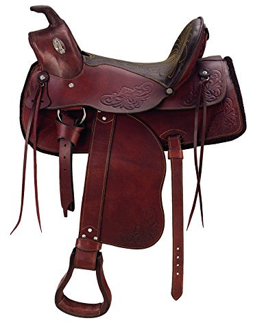 COLORADO SPRINGS 'Sattel Western quot;Santa Fe – havanna – 16
