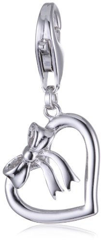 ESPRIT Damen-Anhänger Love Bow ESCH90873A000