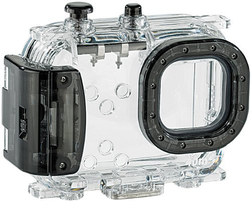 Somikon Wasserschutz Kameras: Universal-Unterwassergehäuse bis 40 m, Objektiv Links (Wasserdichtes Foto-Kamera-Gehäuse, Kamera Unterwasserhülle, wasserdichte Taschen)
