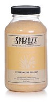Spazazz Escape 22oz Verbena Lime Coconut spa, hot tub and bath crystals