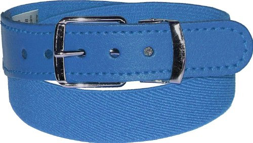 Harrys-Collection Kinder Elastik-Gürtel in vielen Farben, Bundweite:65, Farben:blau