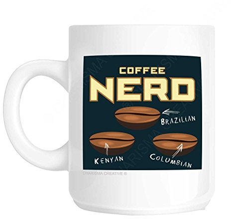 Funny Coffee Nerd Novelty Fun Mug