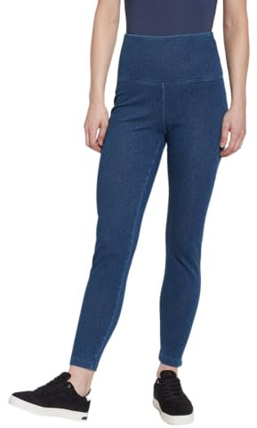 Lyssé Women's Legging데님 레깅스 布打底裤牛仔內搭褲legging Jeansטייץ ג'ינסبنطلون جينز ضيقleggings Aus Denim, Mid Wash, Large