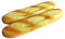 Lorigun 2 PCS Artificielle Faux Pain PU Matériel Baguettes Réaliste Faux Food, Imitation Pain Français Faux Aliments pour La Décoration, Pain Modèle Cuisine Décor Alimentaire Photographie Prop