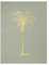 Bloomingville Poster Palme, grün