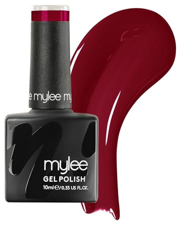 Mylee Vernis à Ongles en Gel 10 ml [Kiss Kiss] UV/LED Nail Art Manucure et Pédicure, Usage Professionnel dans le Salon et à la Maison - Durable et Facile à Appliquer