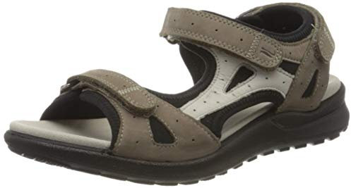 Legero Damen SIRIS Riemchensandalen, Taupe (Grau) 24, 40 EU