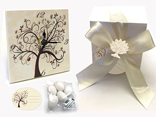 bomboniere Matrimonio Albero della Vita Battesimo cresima orologo (Qualsiasi quantità)
