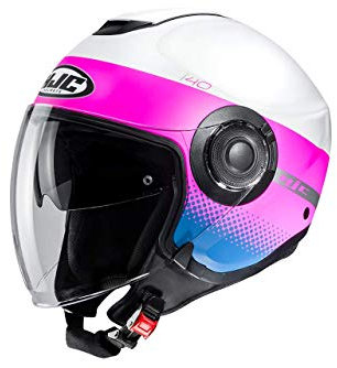 HJC i40 Unova Casque jet Blanc/Rose pâle XL (60/61)