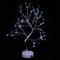 Bonsai Licht LED, 108LED Bonsai Baum Lampe Kupferdraht Batterie USB Powered Touch Schalter Kaltweißes Licht für Zuhause Weihnachten Neujahr