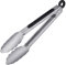 Westmark Pinza per Grigliare e Servire, Con Manici in Acciaio Inox e Impugnature Gommate, Lunghezza: 20 cm, Acciaio Inossidabile/Plastica, Classic Spezial Mini, Argento/Nero, 16232270