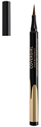 COVERGIRL Exhibitionist Lash Enhancing Liquid Eyeliner, Rich Brown (Pack of 1)