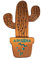 Kaktus Magnet (Bronze) Arizona Geschenk Souvenir Dekorative Saguaro Kaktus Südwesten Geschenkidee (Arizona Namedrop)